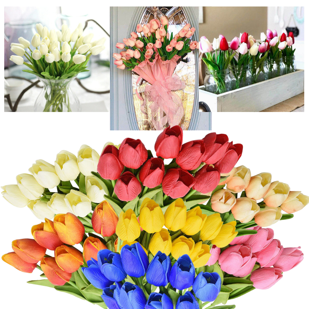 Artificial Tulip Flower (10 Pcs)