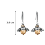 Bee shaped earrings