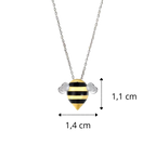 Bee-shaped necklace