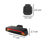 Bike Safety Tail Light with Indicators