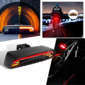Bike Safety Tail Light with Indicators