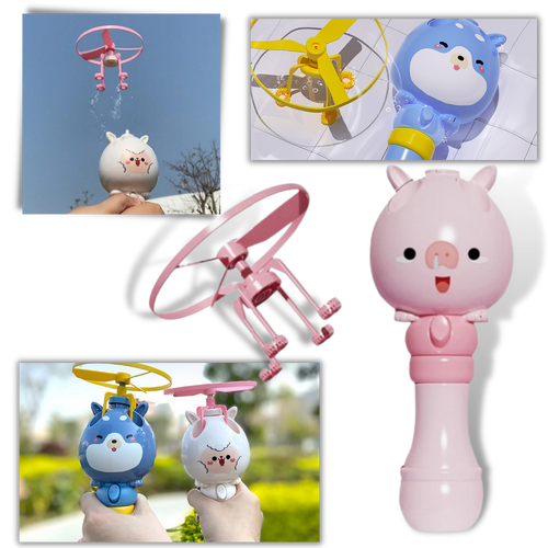 2-in-1 Toy Bubble Machine