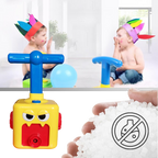 Balloon car toy launcher