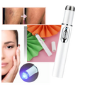 Blue light skin therapy pen