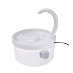 Auto water fountain for cat with LED light