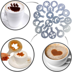 Coffee Stencils (16 Pcs)