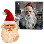 Cosplay Santa Mask