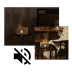 Air Humidifier with Flames Effect