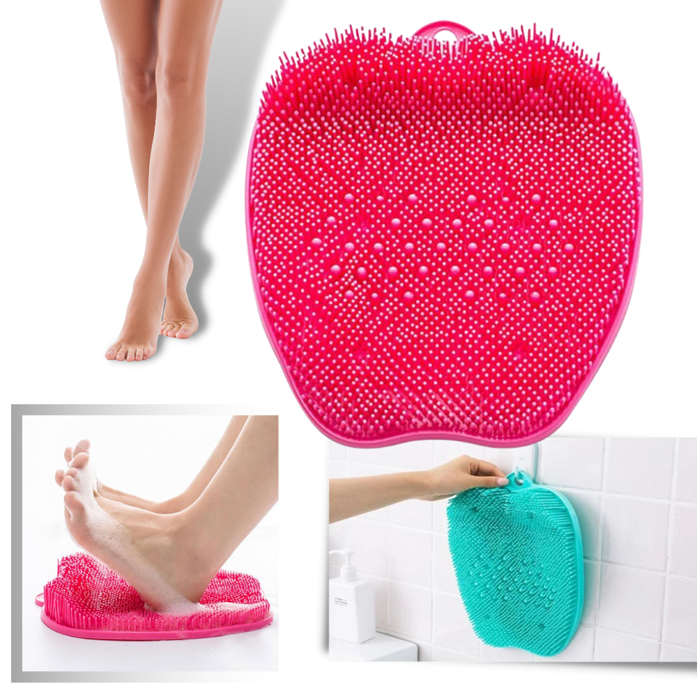 Shower Foot Massager Scrubber & Cleaner Mat
