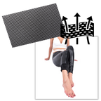 High-waisted Faux Leather Trousers