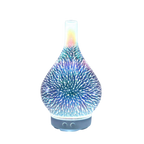Essential Oil Diffuser Fireworks Pattern Vase Shape