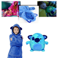 2 in 1 Foldable hoodie plush