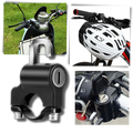 Anti-Theft Motorcycle Helmet Lock