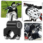 Anti-Theft Motorcycle Helmet Lock