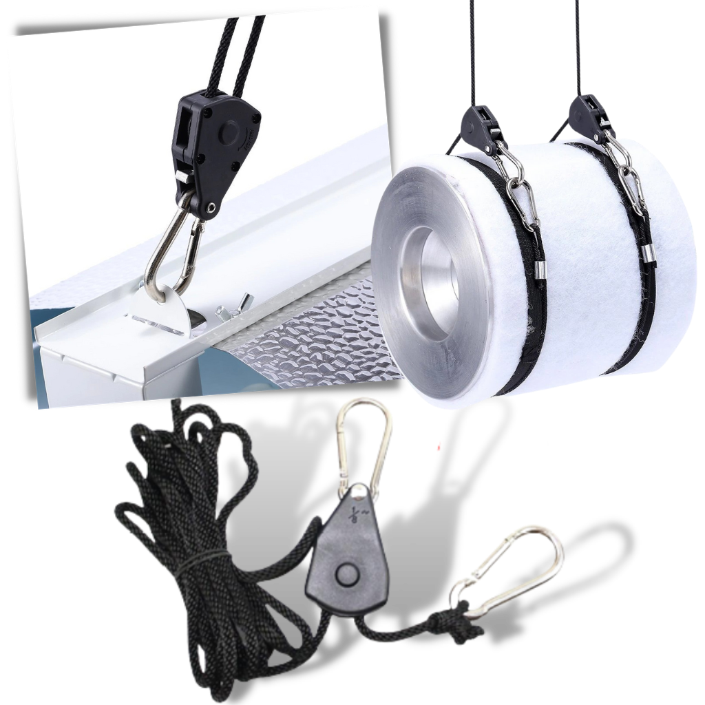 Adjustable Rope ratchet (2Pcs)