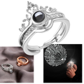 100 Languages "I love you" Beautiful Ring