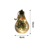 LED Transparent Christmas Ball Lightbulb