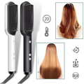 Electric Ceramic Brush Hair Straightener