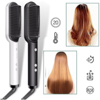 Electric Ceramic Brush Hair Straightener