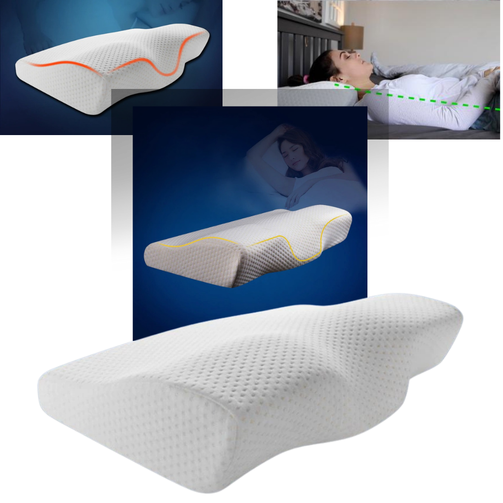 Memory foam cervical protection pillow
