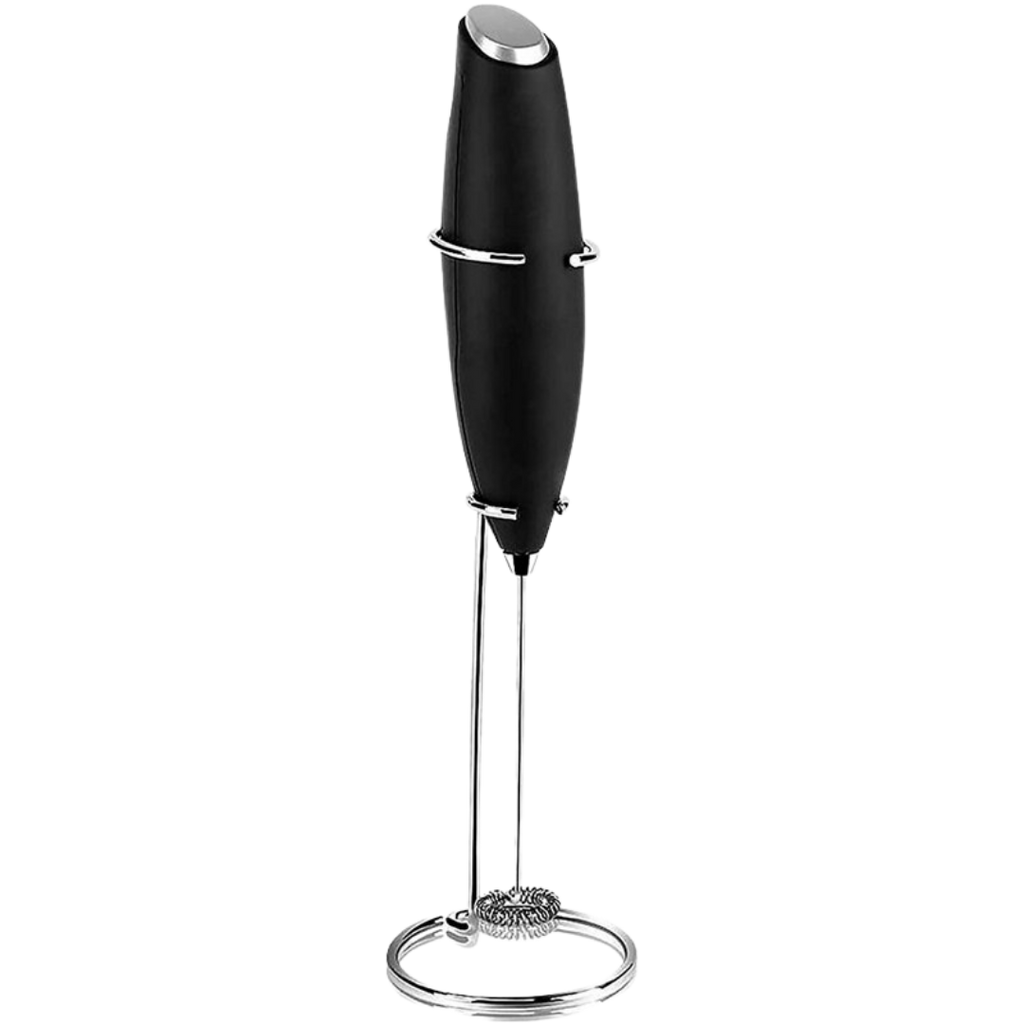 Electric Handheld Milk Frother with holder
