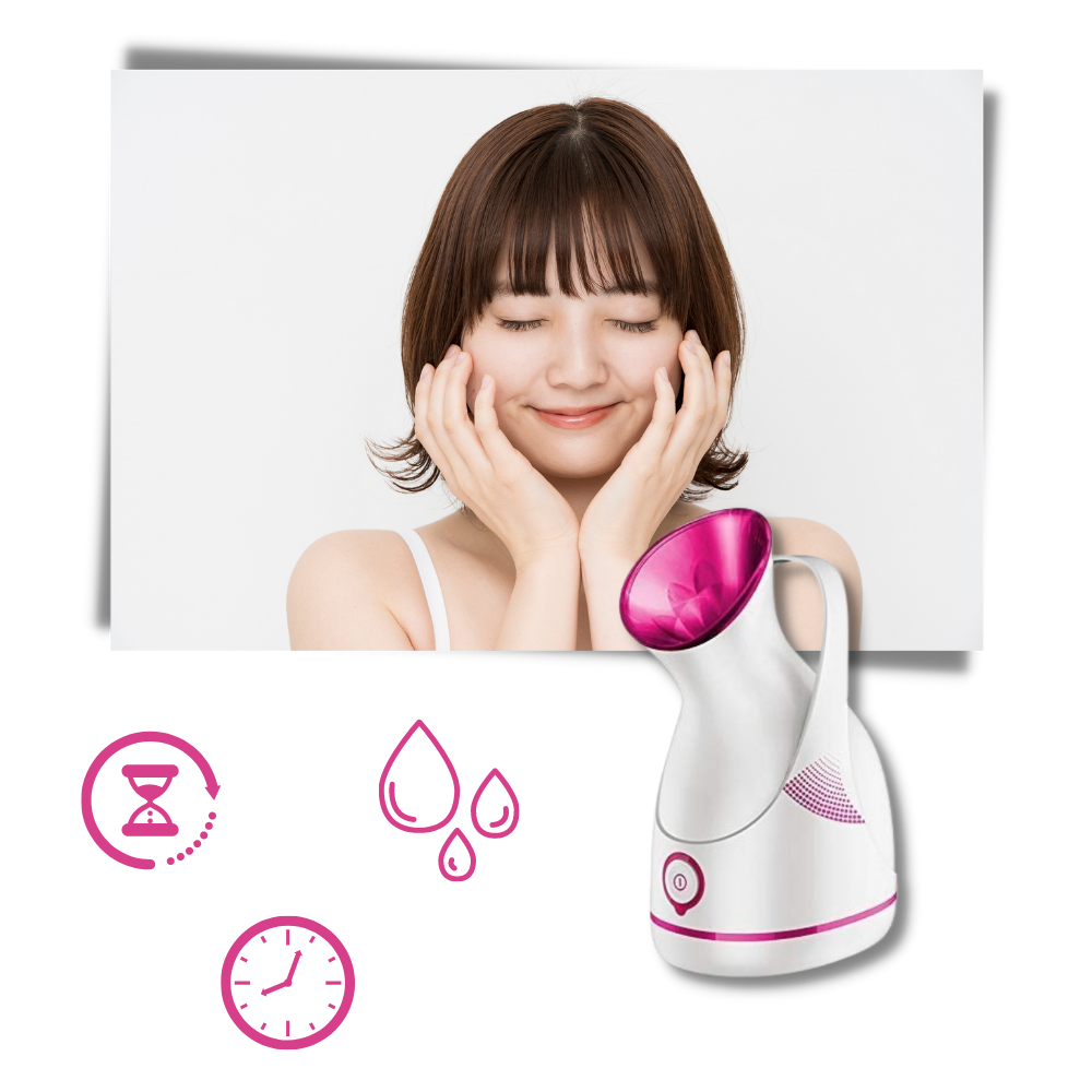 Portable face humidifier and sauna