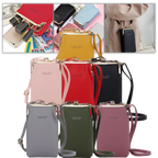 Crossbody bag with removable strap