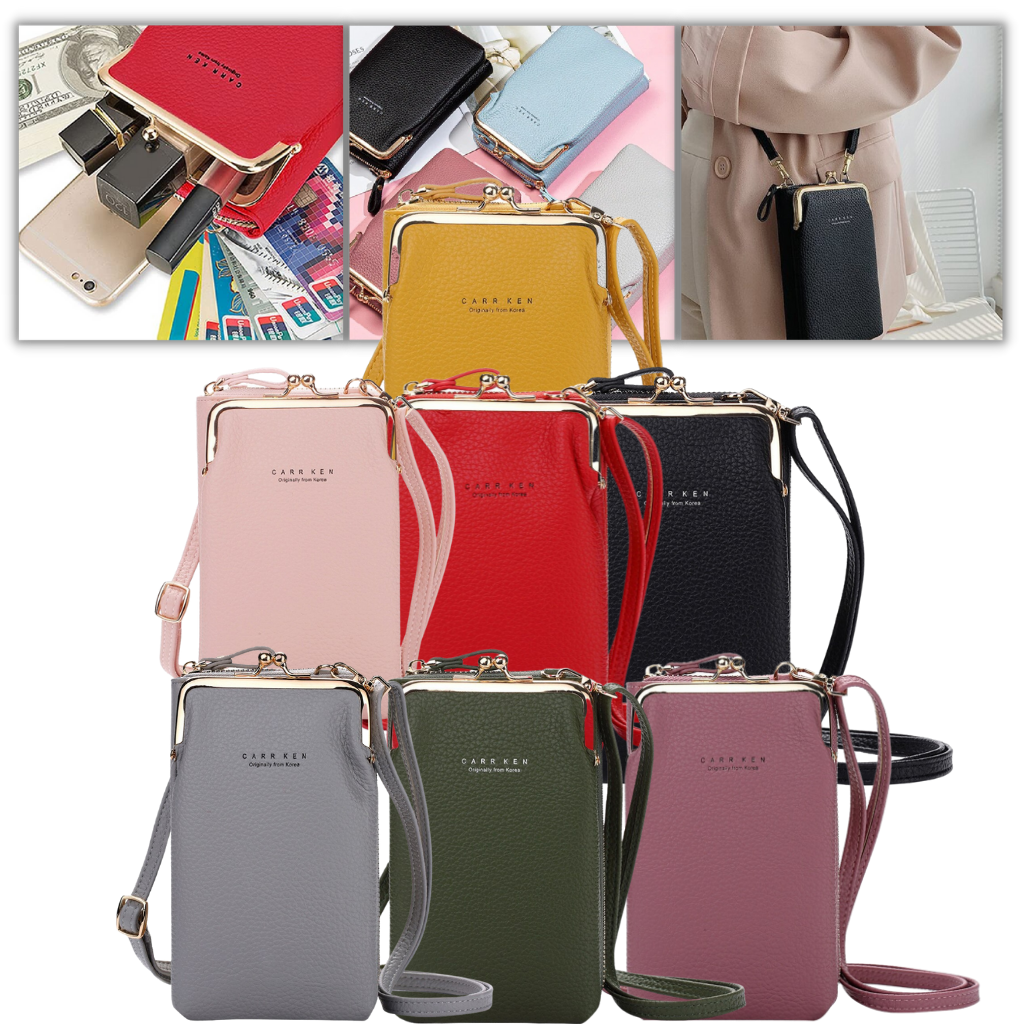 Crossbody bag with removable strap