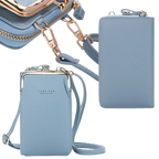 Crossbody bag with removable strap