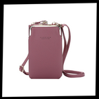 Crossbody bag with removable strap