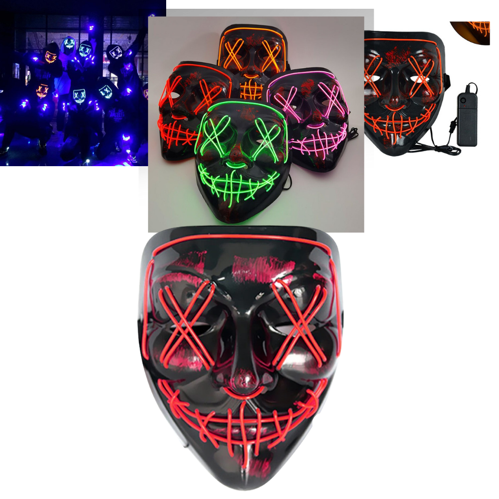 Neon LED mask
