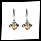 Bee shaped earrings