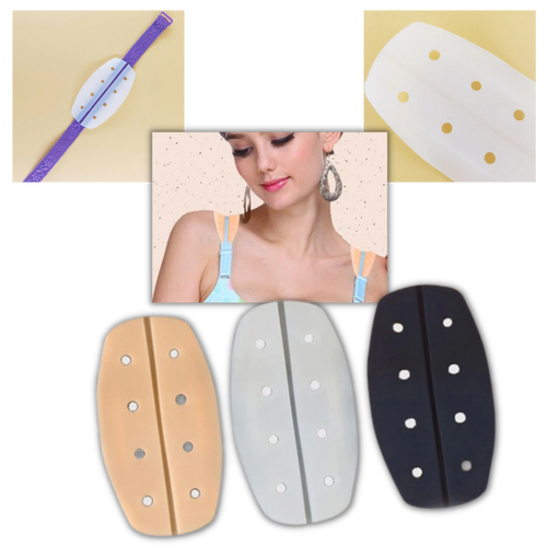 1 Pair of Silicone Slip-proof Bra Strap Protectors