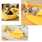 Banana Shaped Pet Bed
