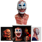 Realistic Halloween Horror Double Mask