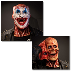 Realistic Halloween Horror Double Mask