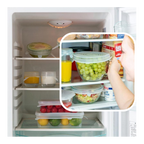 Pack of 6 Silicone Stretch Lids