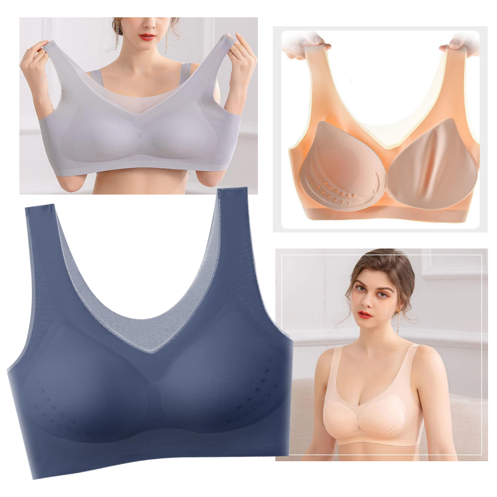 Ultra-Thin Ice Silk Seamless Bra