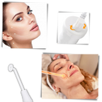 Anti-ageing skin light therapy device