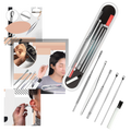 Stainless steel ear wax cleaner tool set