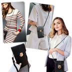 Touchscreen phone crossbody bag