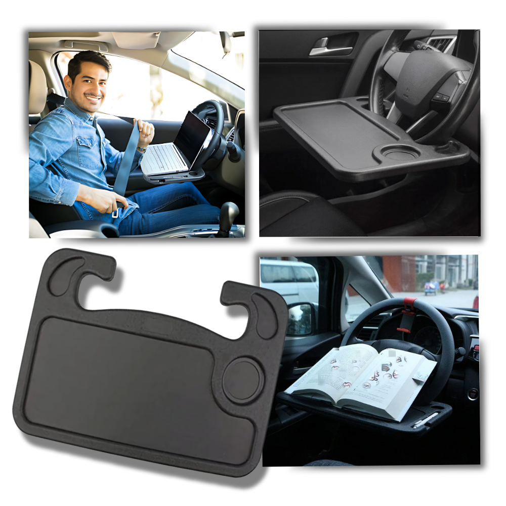 Adaptable Steering Wheel Desk