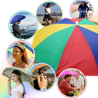 Adjustable Hand-Free Umbrella Hat