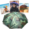 Adjustable Hand-Free Umbrella Hat