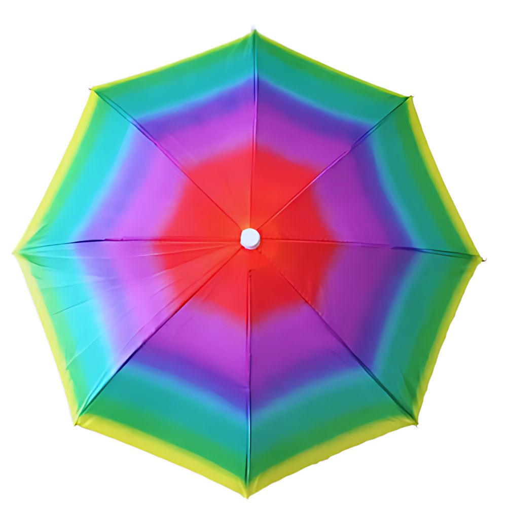 Adjustable Hand-Free Umbrella Hat