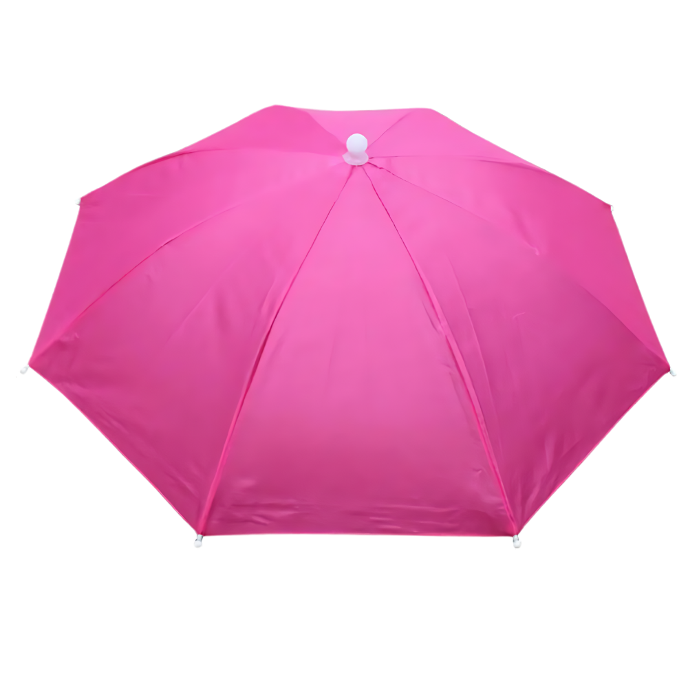 Adjustable Hand-Free Umbrella Hat