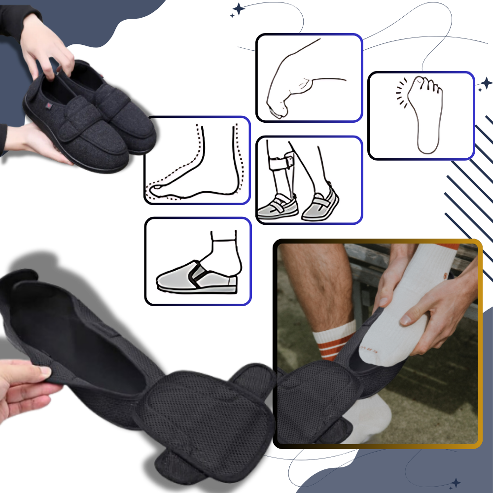 Adjustable Orthopedic Diabetic Shoes