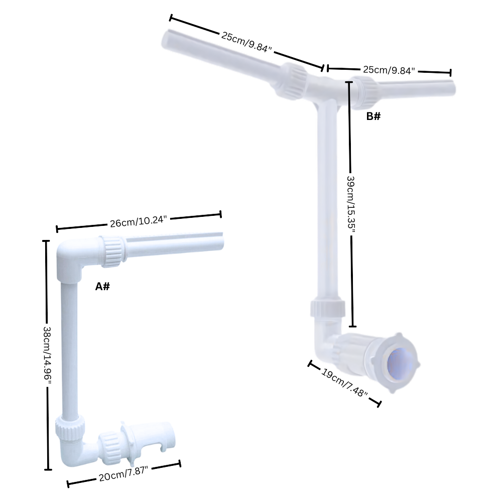 Adjustable Pool Waterfall Fountain