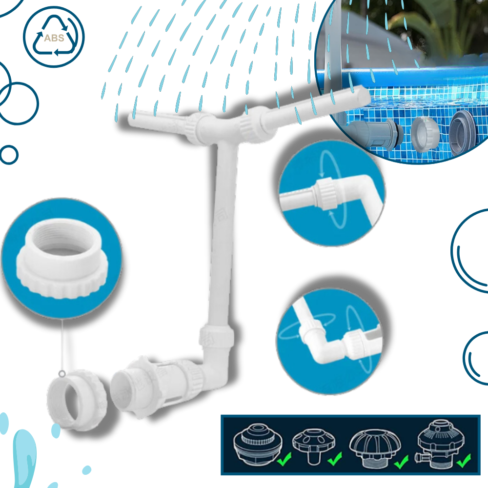 Adjustable Pool Waterfall Fountain