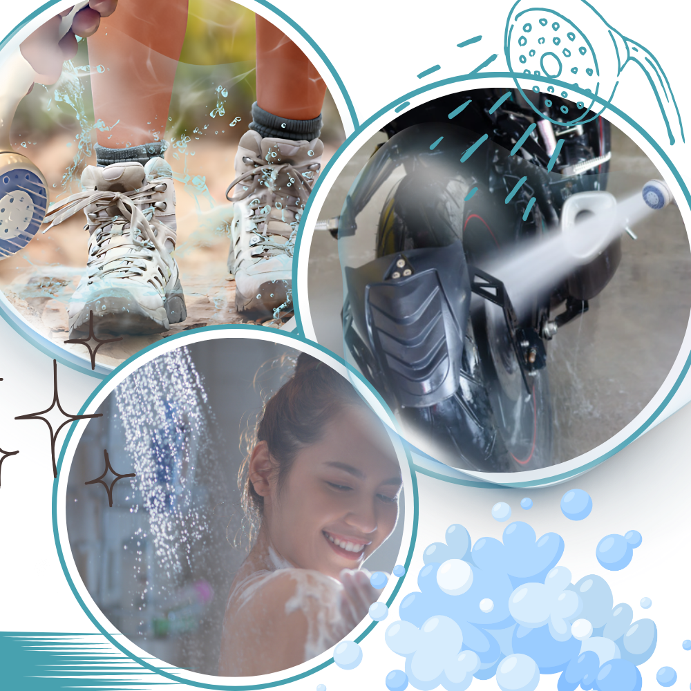 Adjustable Portable Outdoor Shower